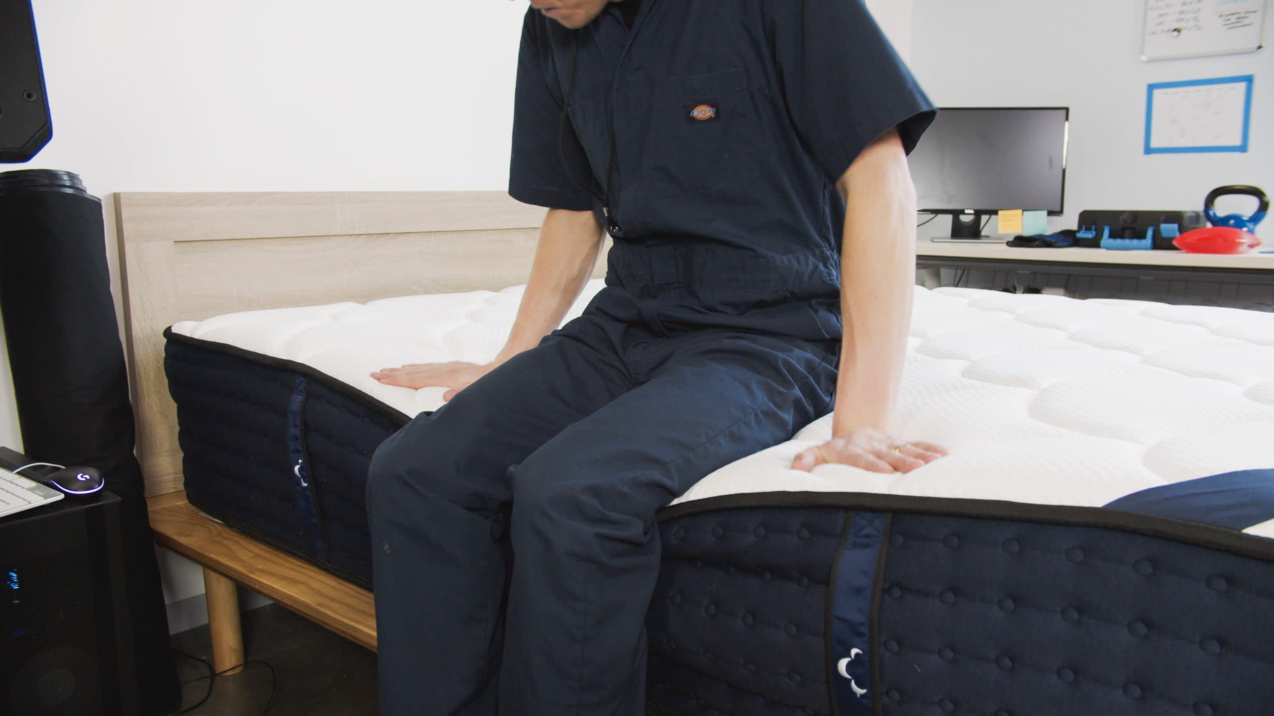 DreamCloud Mattress Edge Sit