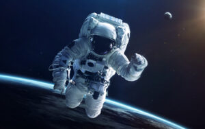 Astronaut in space