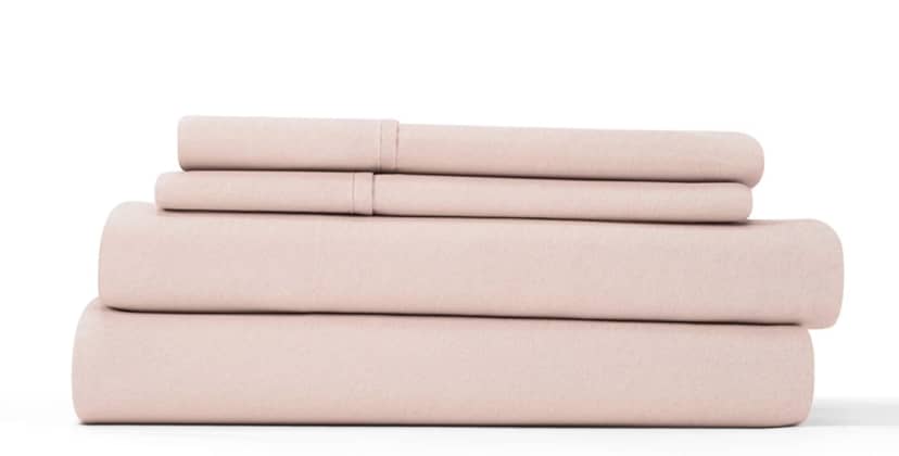 Linens & Hutch Solid Flannel Sheet Set