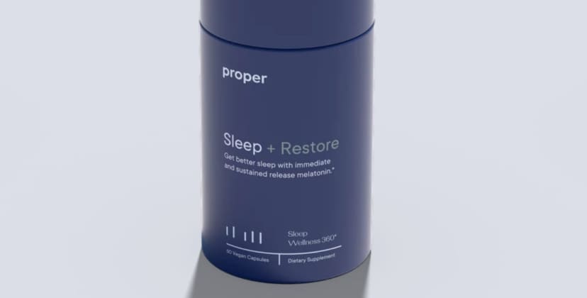 Proper Sleep + Restore