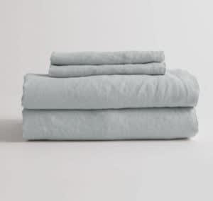 Quince Belgian Linen Sheet Set