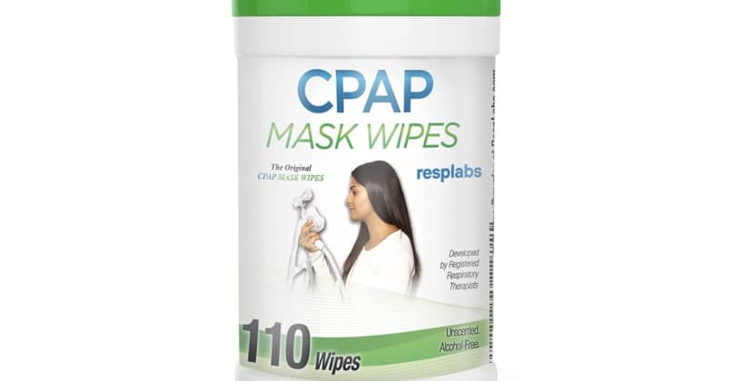 Product page photo of the RespLabs CPAP Wipes