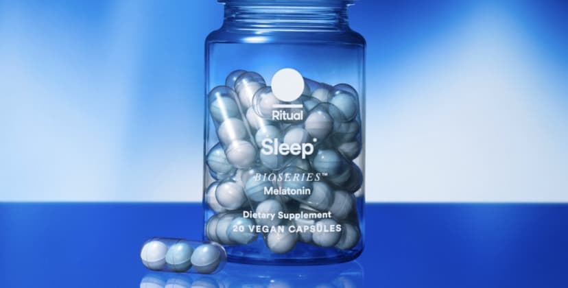 Product page photo of the Ritual BioSeries Melatonin