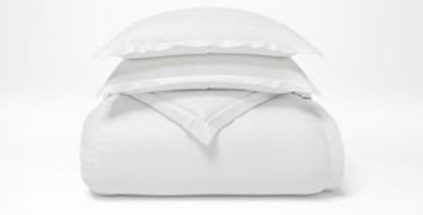 Saatva Organic Sateen Duvet Cover