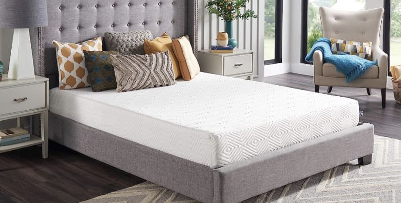 Amazon.com page of the Sealy Adaptive Memory Foam Mattress - 8