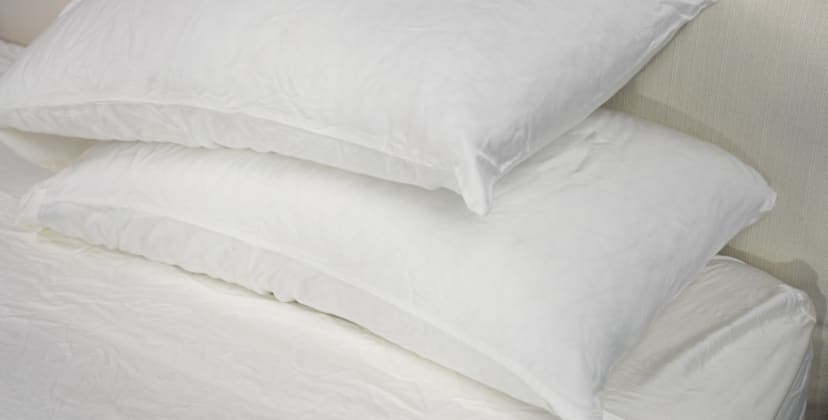 A picture of the Cozy Earth Bamboo Sheet Set in Sleep Foundation's test lab.