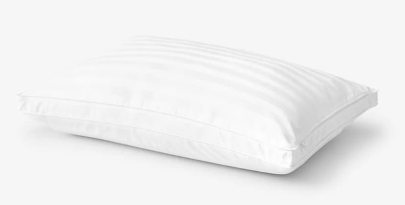 Product page photo of the The Company Store Dual Memory Foam and Gel Fiber Pillow