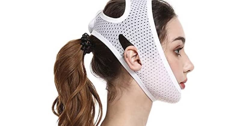 Product page photo of the YIXIY CPAP Chin Strap